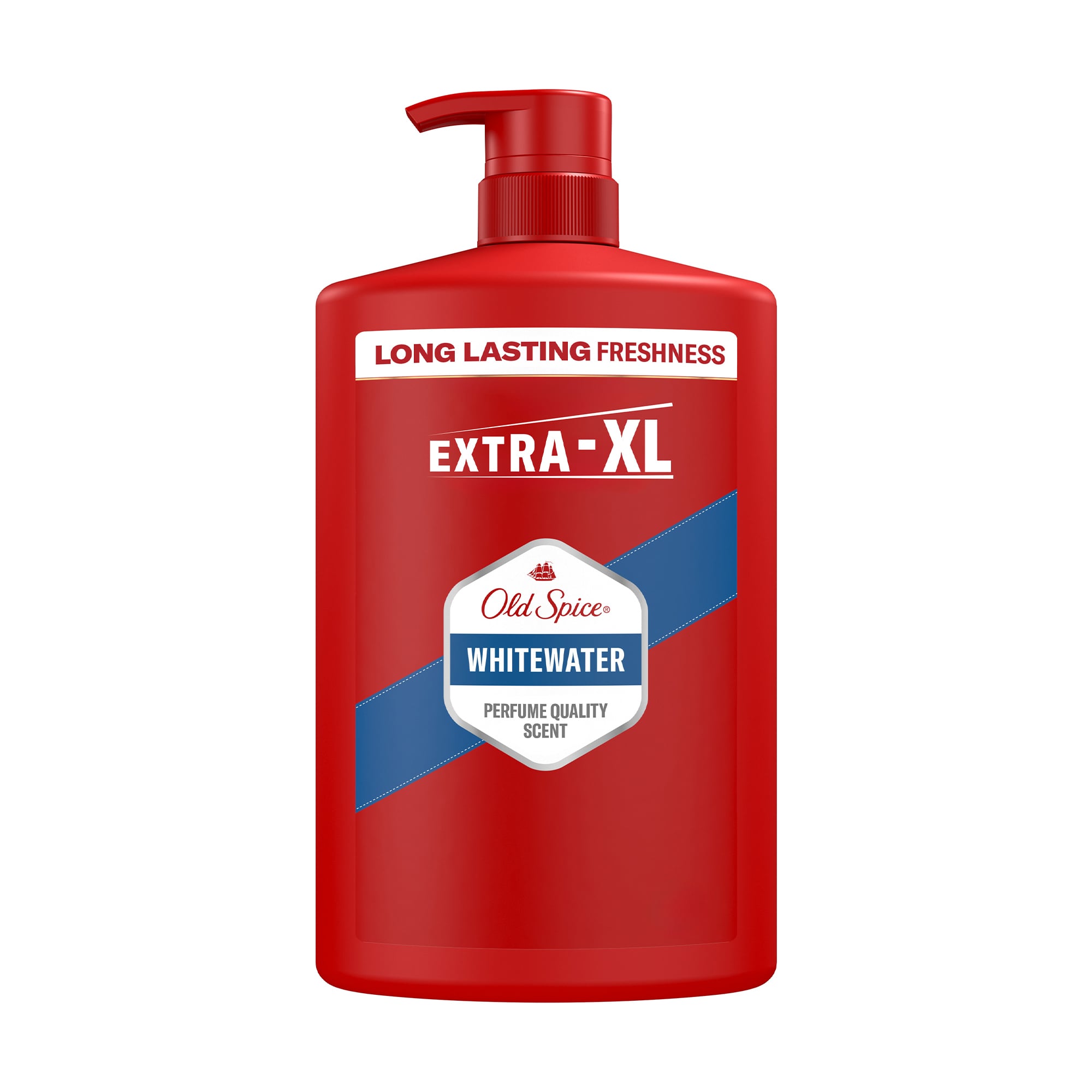 Гель для душу + шампунь 3-в-1 Old Spice Whitewater, 1 л